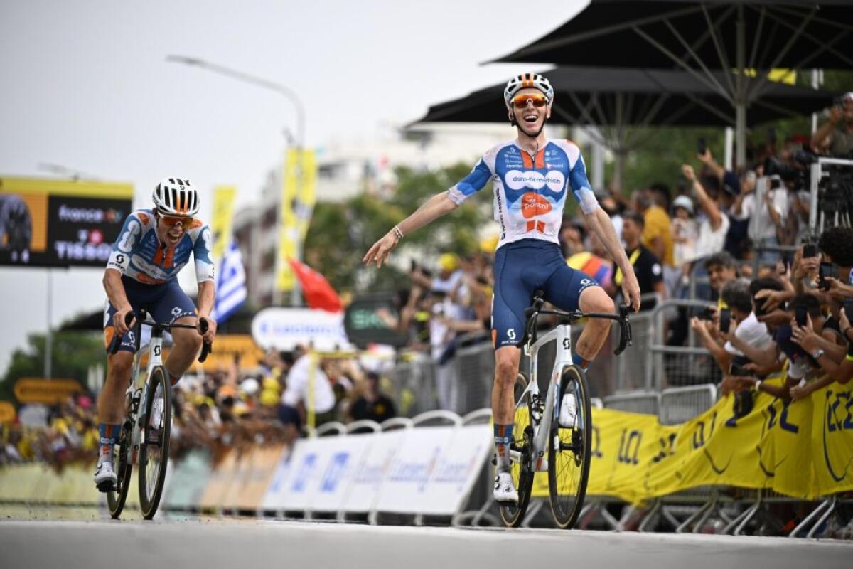 Bardet vince 1^ tappa al Tour in Italia e indossa la maglia gialla - 