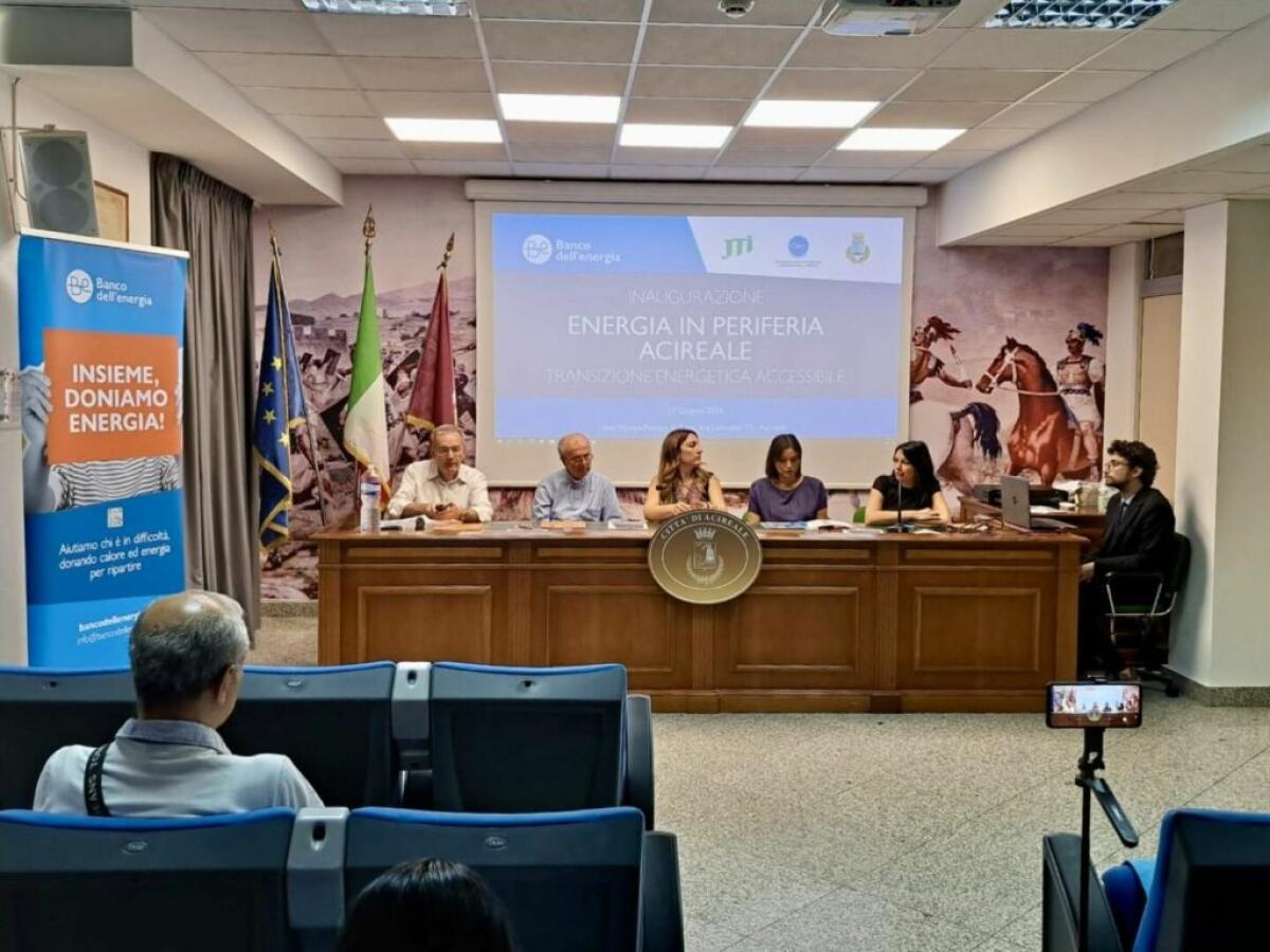 Ad Acireale Banco dell’Energia con JTI Italia, sostegno per 70 famiglie - 