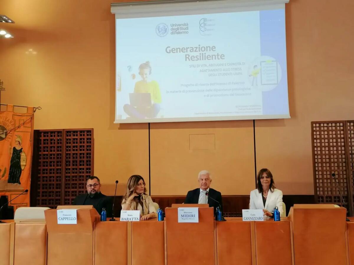 Ateneo Palermo a fianco degli studenti per favorirne stile di vita resiliente -