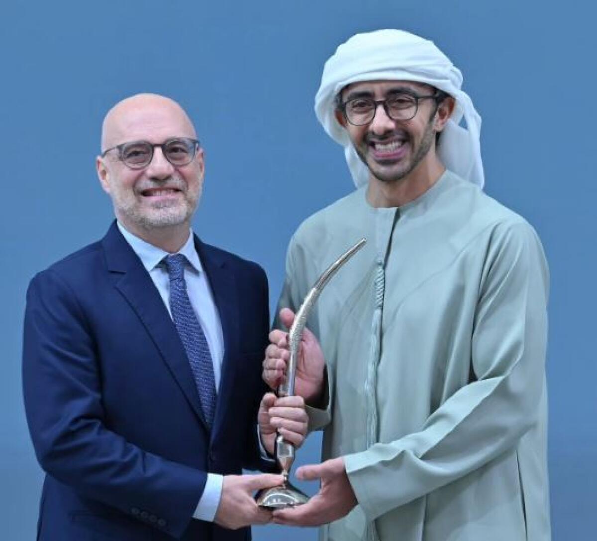 Emirati Arabi, all’Ambasciata italiana l’Excellence Award - 