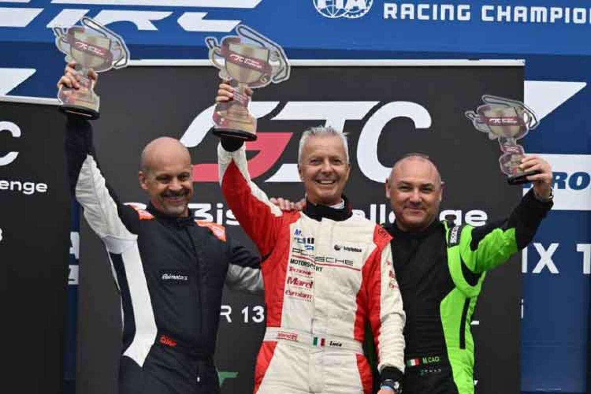 Massimo Caci sul podio anche a Misano conferma il potenziale del Team Super Lap tra i “GT3isti” - 
