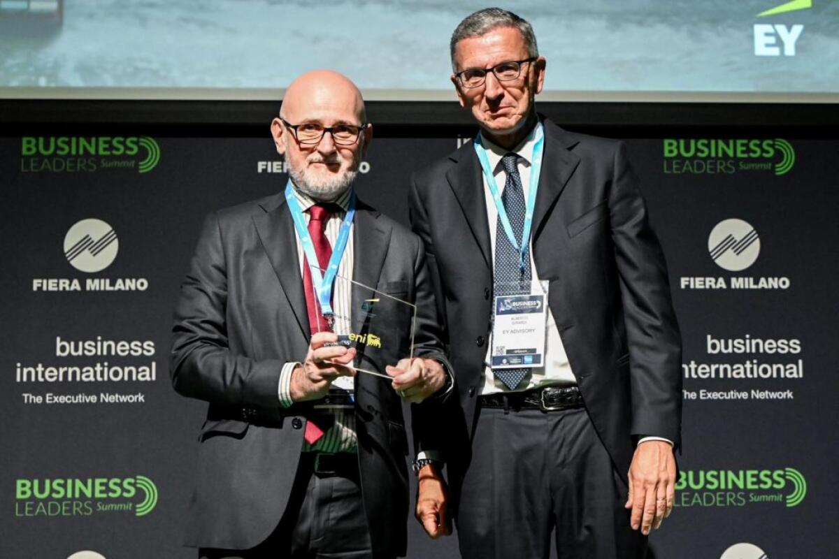 Eni premiata agli “Ey Risk Tranformation Awards” per la gestione del rischio -