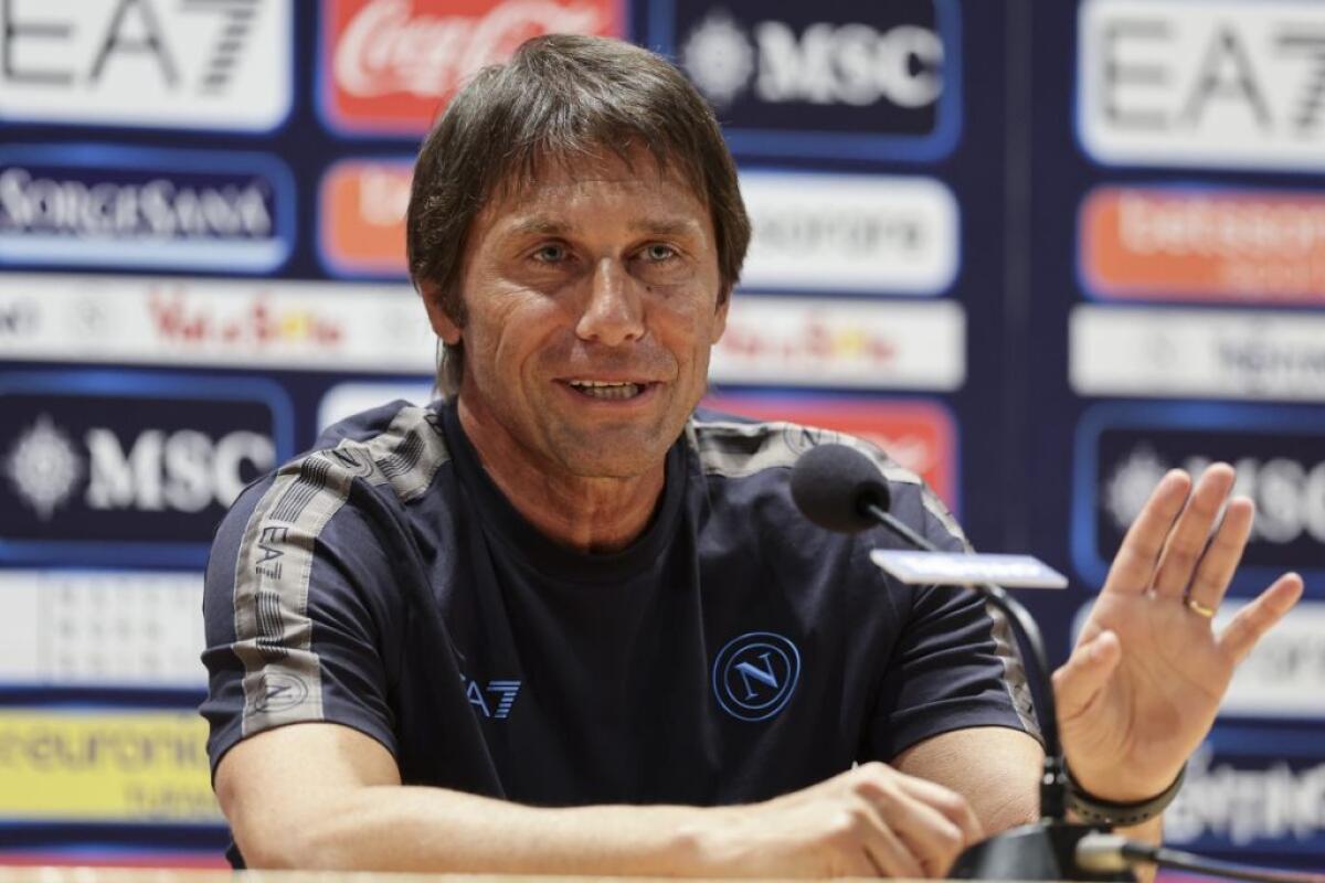 Conte “Ancora qualche scoria, ma l’obiettivo del Napoli è l’Europa” - 
