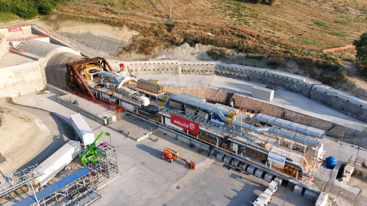 Webuild, via a 3 nuove talpe meccaniche su Napoli-Bari e Catania-Messina - 