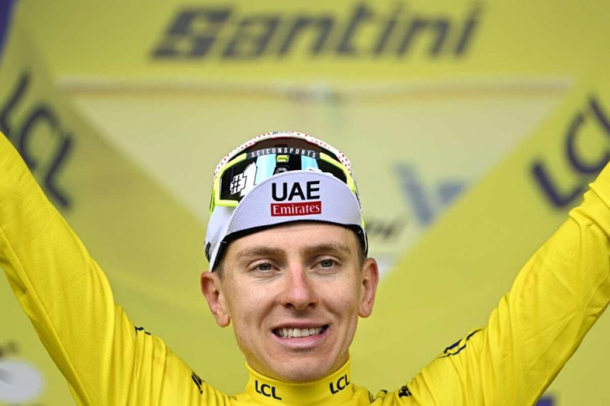 Pogacar vince per distacco la 14^ tappa del Tour - 