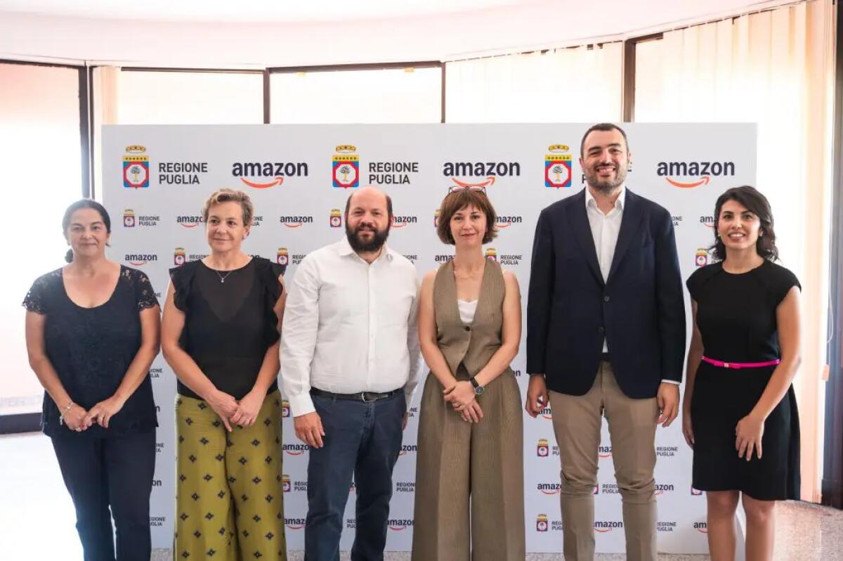 Amazon e Regione Puglia insieme per la digitalizzazione delle Pmi - 