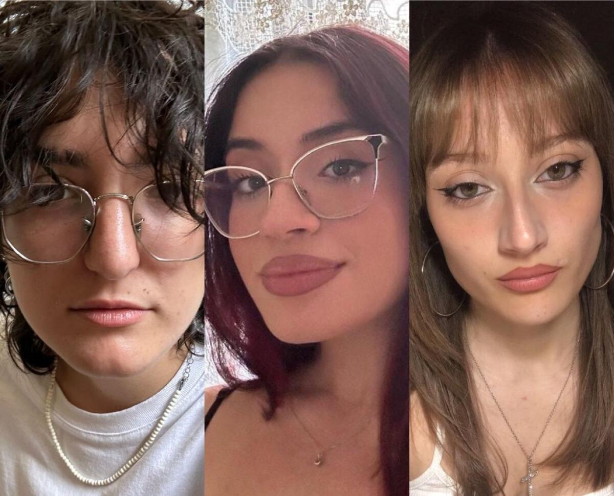 Russo, Giorgi e Romano sono le tre centiste del liceo artistico del plesso Fermi -