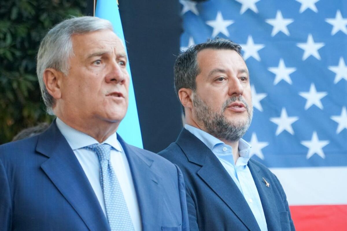 Ue, Tajani “Con Salvini posizioni diverse, ma non abbiamo problemi” - 