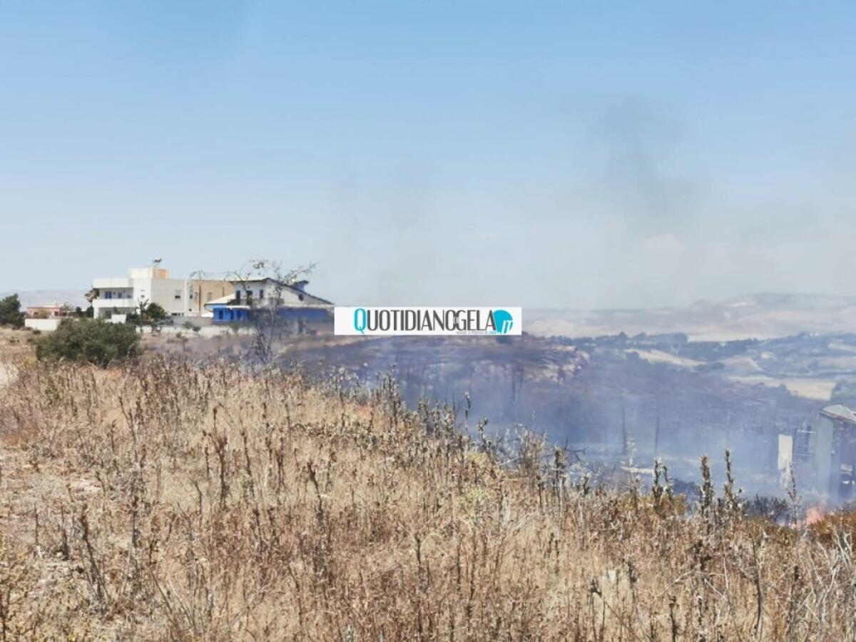 Fronte del fuoco a Montelungo, in fiamme vasta area vicina alle abitazioni - 