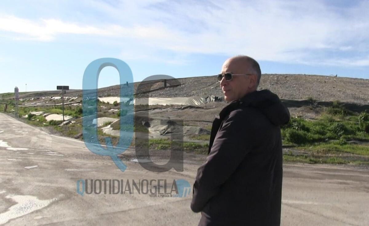 Commissione ecomafie domani a Palermo, negli scorsi mesi condotte verifiche nei siti locali - Lorefice durante un sopralluogo a Timpazzo