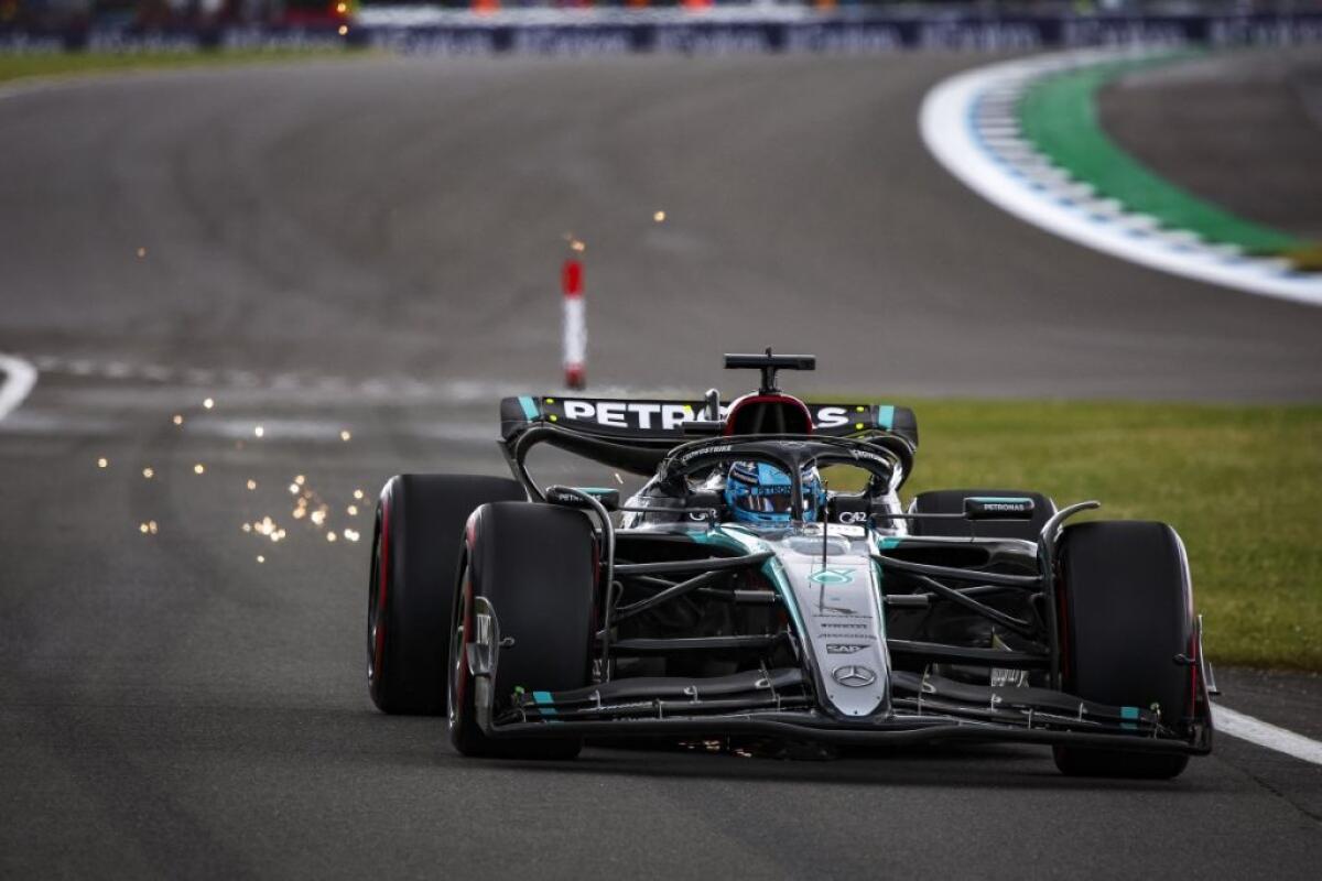 Russell in pole a Silverstone davanti a Hamilton, male le Ferrari - 