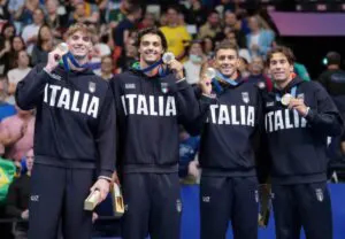 Bronzo per la staffetta azzurra 4×100 - 