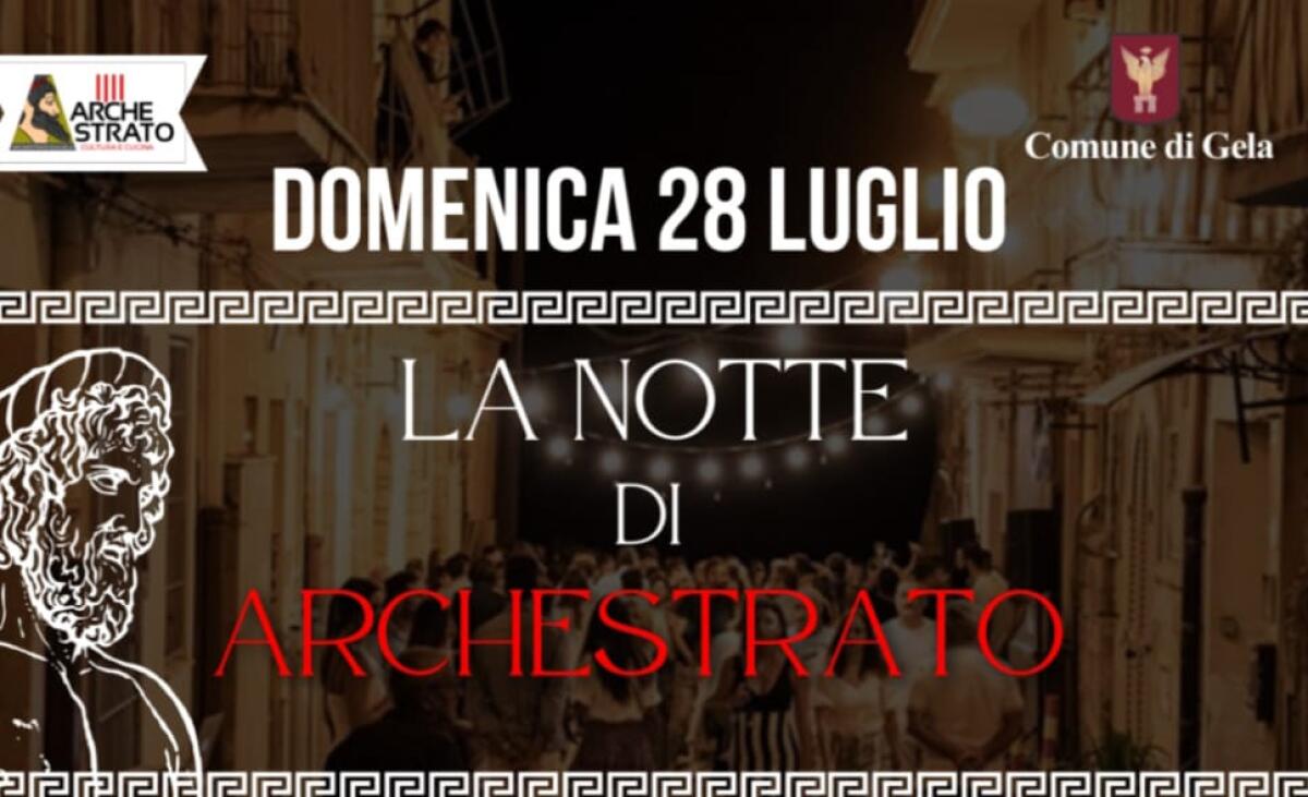 Centro storico tra specialità culinarie, musica e tradizioni: ecco la "Notte di Archestrato" -