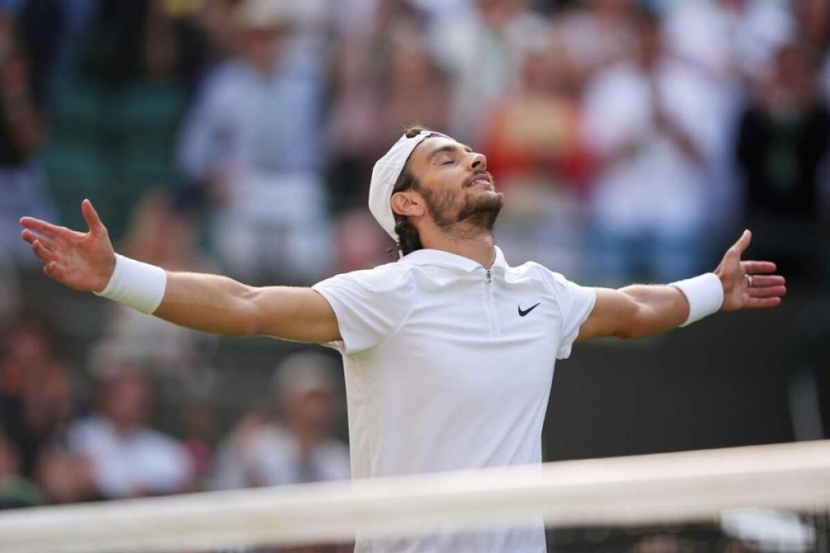 Musetti batte Fritz e vola in semifinale a Wimbledon -