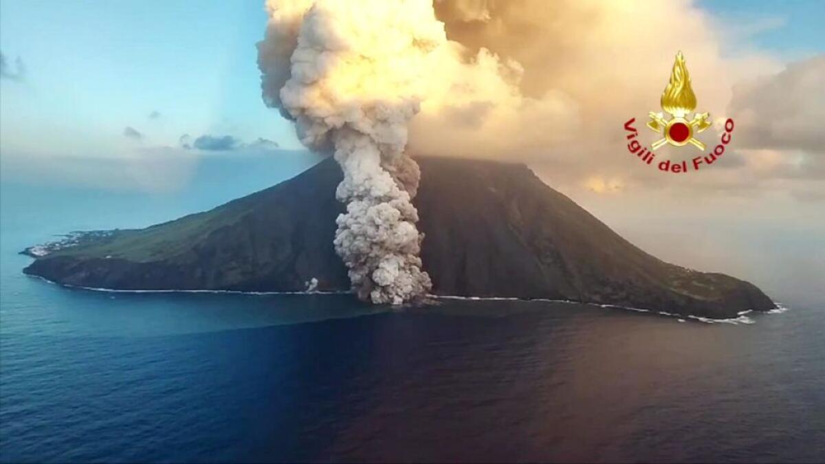 Allerta rossa per il vulcano Stromboli - 