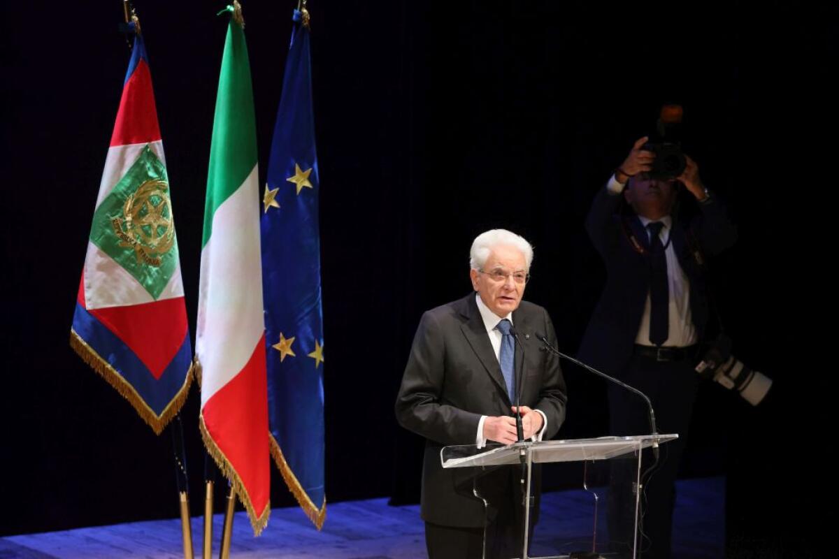 Via D’Amelio, Mattarella “Sacrificio simbolo di probità e di riscatto” - 