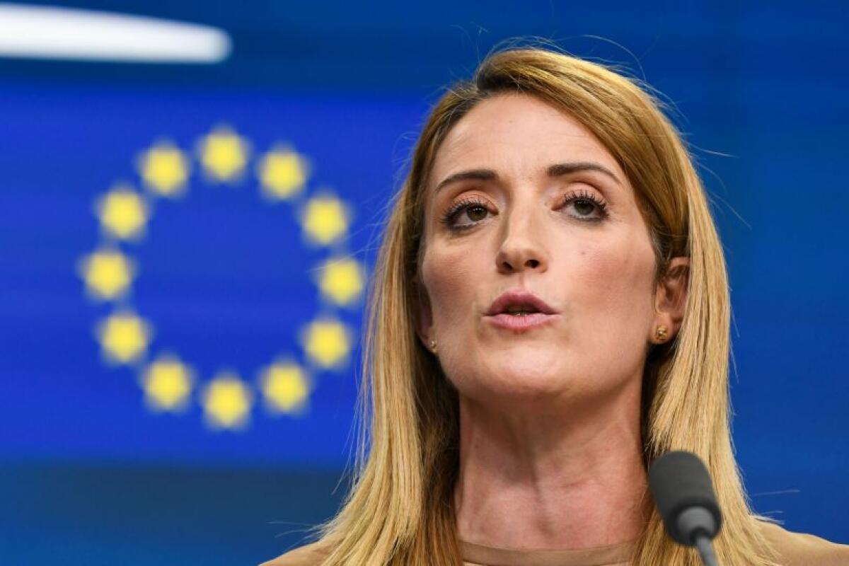 Metsola riconfermata alla guida dell’Europarlamento - 