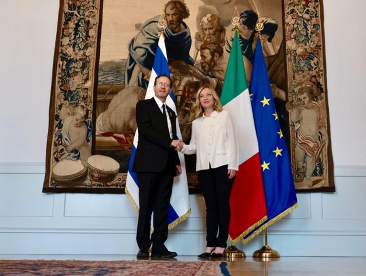 Meloni a Herzog, Italia con Israele ma preoccupa situazione a Gaza - 