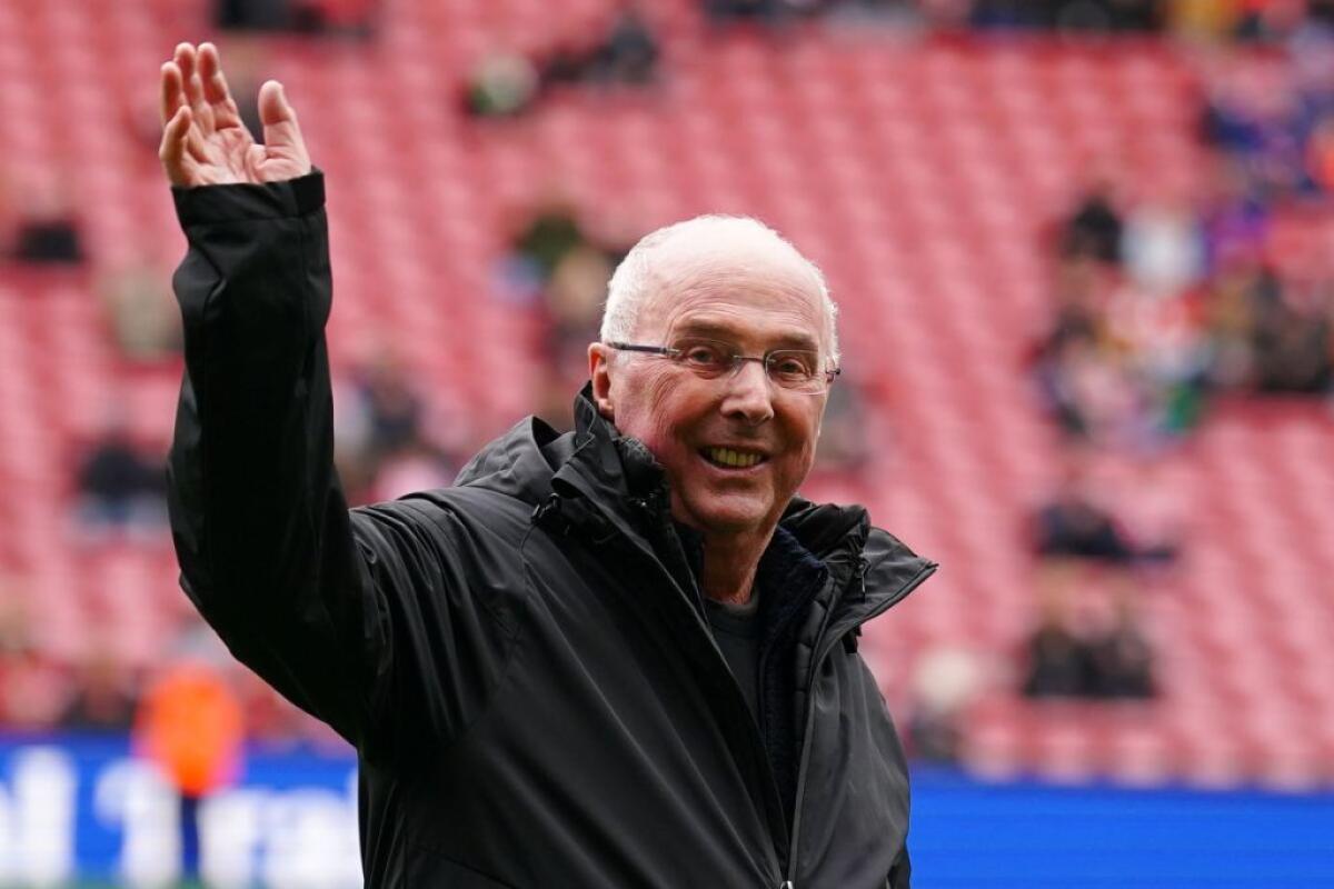 E’ morto a 76 anni Sven Goran Eriksson -