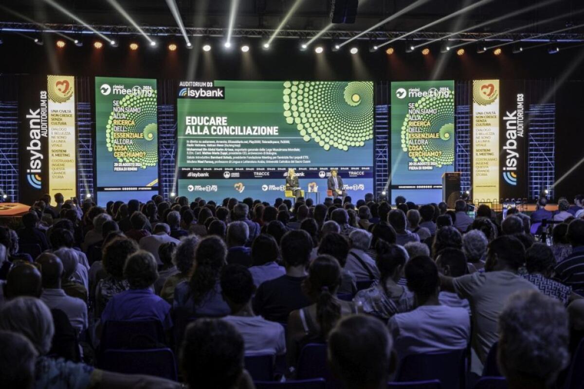 Meeting di Rimini, 45^ edizione si chiude con +10% di partecipanti -