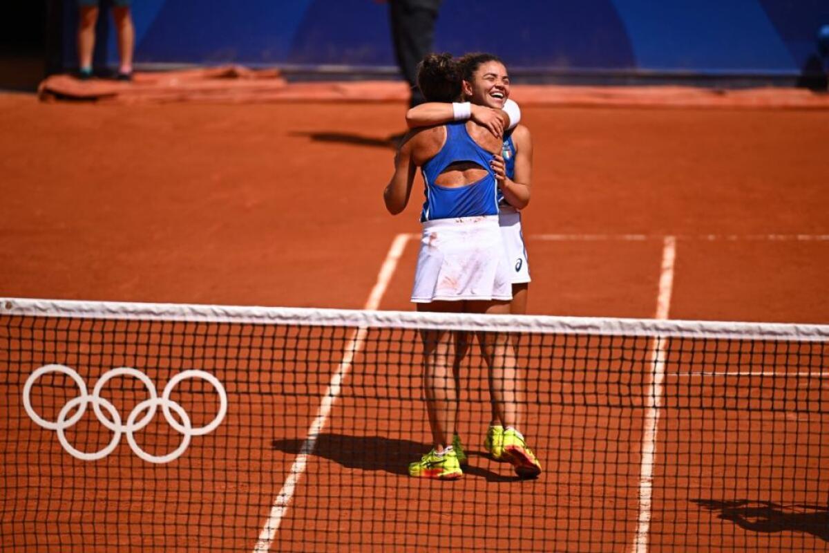 Errani-Paolini nella storia, oro olimpico nel doppio femminile -