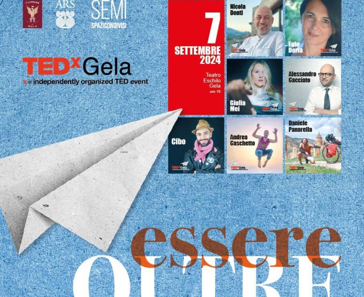 "Essere oltre", Tedx al teatro "Eschilo": i sette speaker scelti per questa edizione -