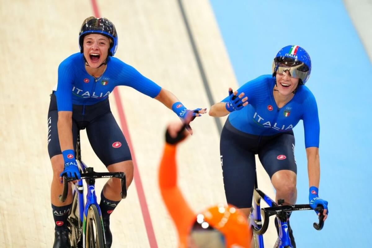 Tandem d’oro, Consonni e Guazzini vincono la Madison a Parigi - 