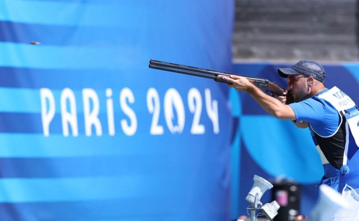 Oro Bacosi-Rossetti nel mixed team di skeet -