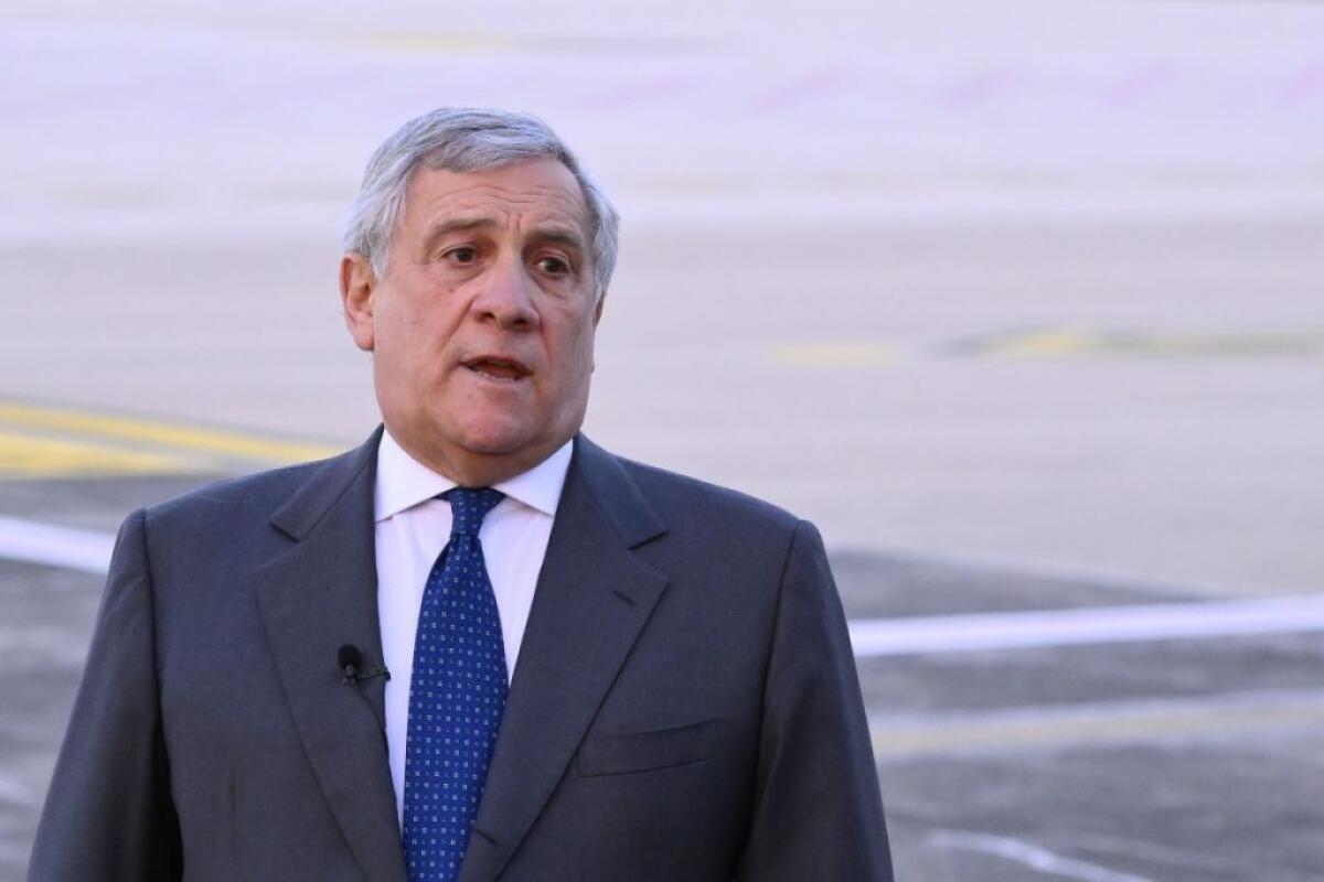 Medio Oriente, Tajani “Dialogo con Algeri cruciale per de-escalation” - 