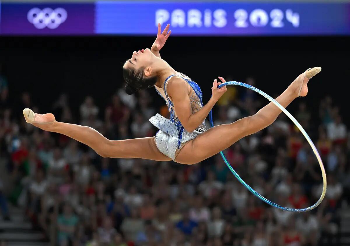 Ritmica di bronzo con Sofia Raffaeli nell’all around - 