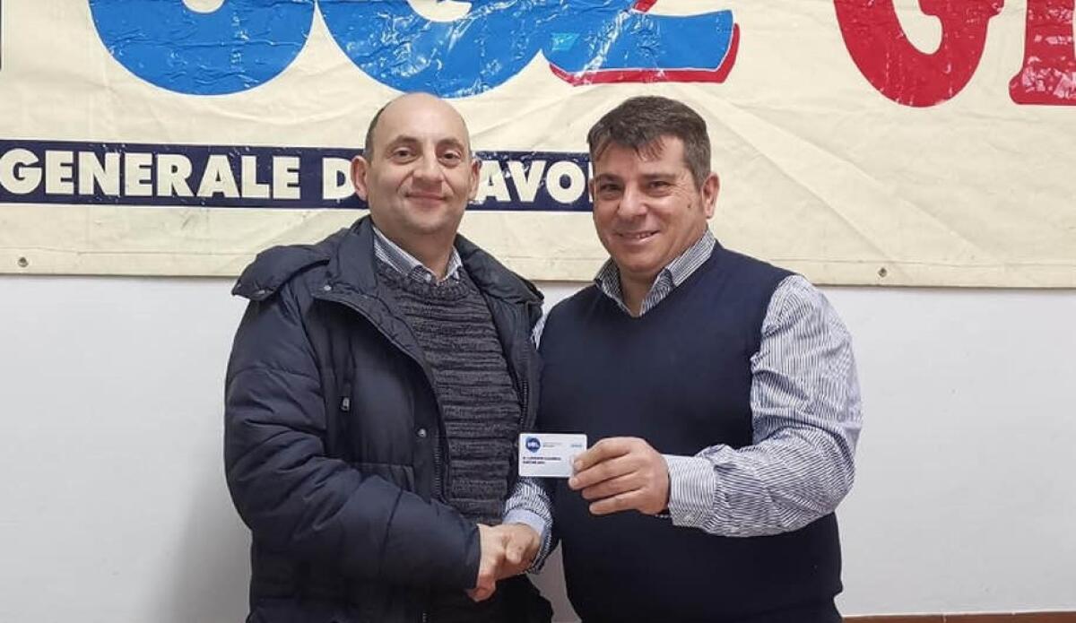 Lutto nell'Ugl e in Ghelas, morto Gianmatteo D'Arma: sindacalista e dipendente dell'in house - D'Arma insieme ad Alario