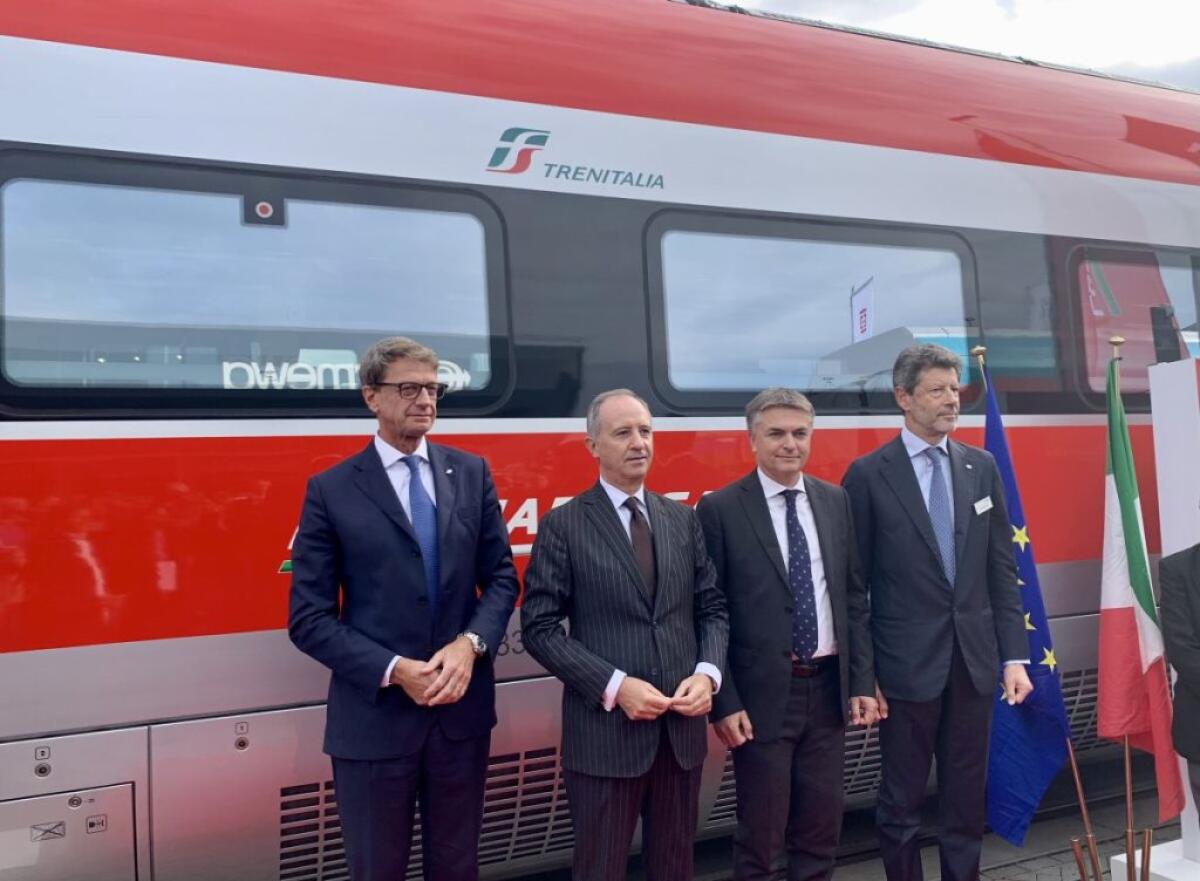 Fs, presentato a Berlino il nuovo Frecciarossa 1000 di Trenitalia - 