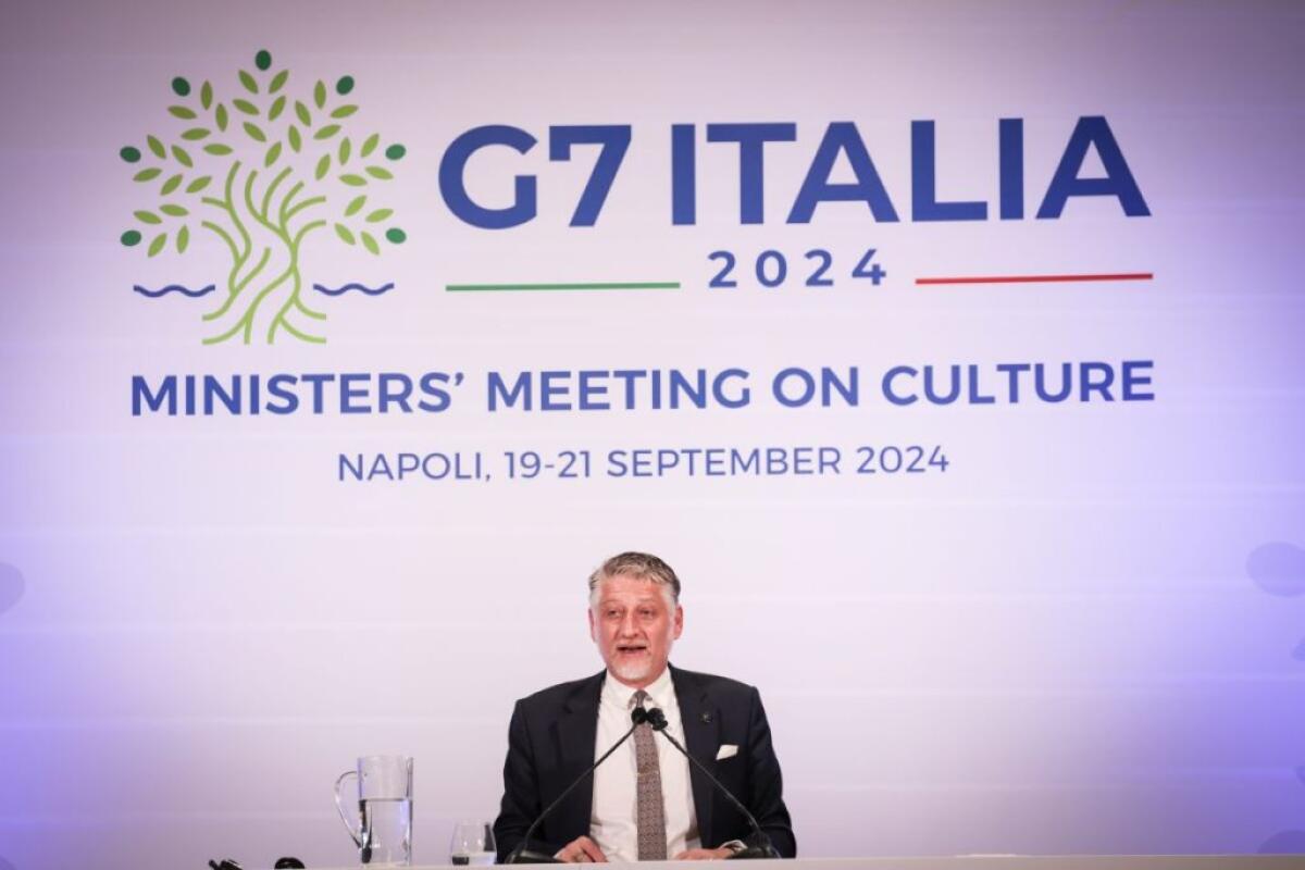 G7 Cultura, Giuli “Coalizione per ricostruire il patrimonio ucraino” - 