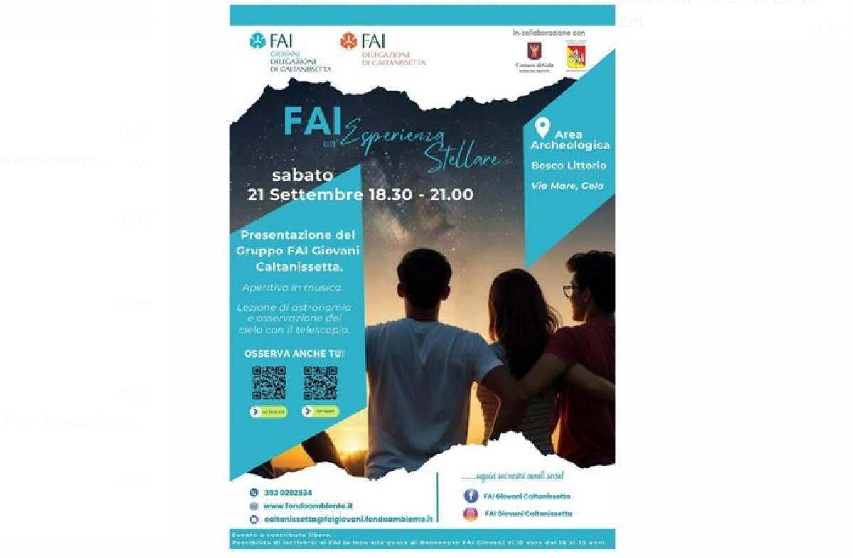 Nasce il gruppo provinciale Fai giovani, la presentazione a Bosco Littorio - 