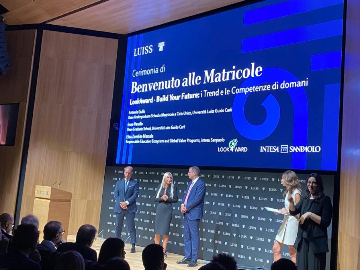 Intesa Sanpaolo accanto alla Luiss con il progetto “Look4ward” - 