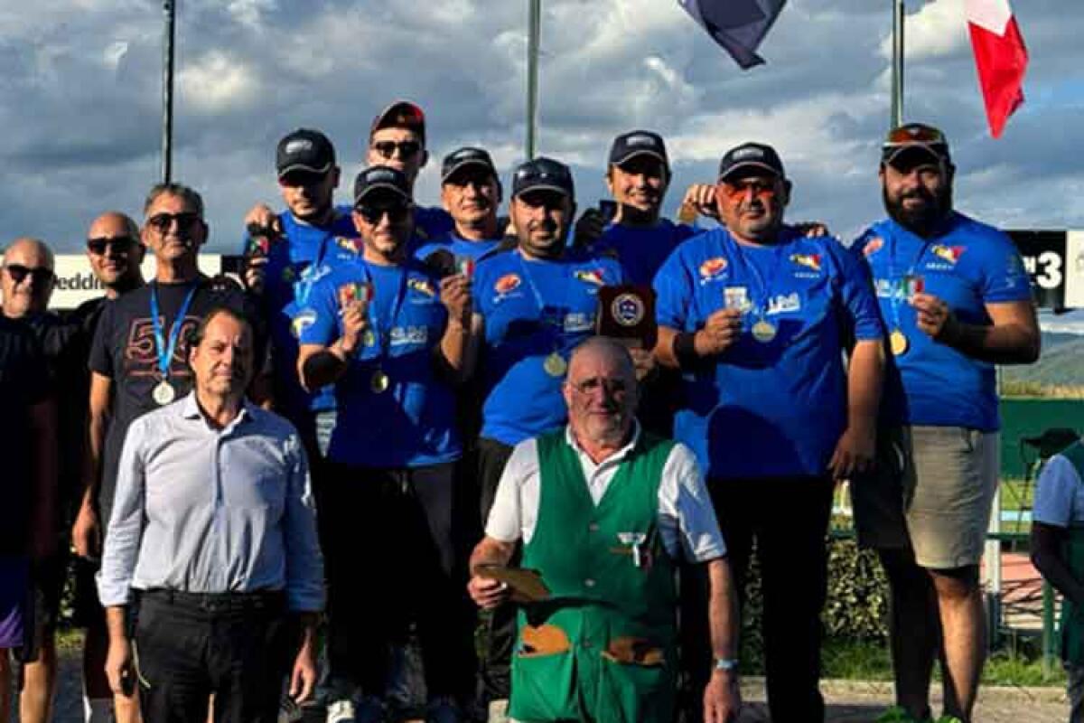 Il tiro a volo gelese fa sognare la Sicilia, "Tav Trinacria" campione Italiano di Skeet - 