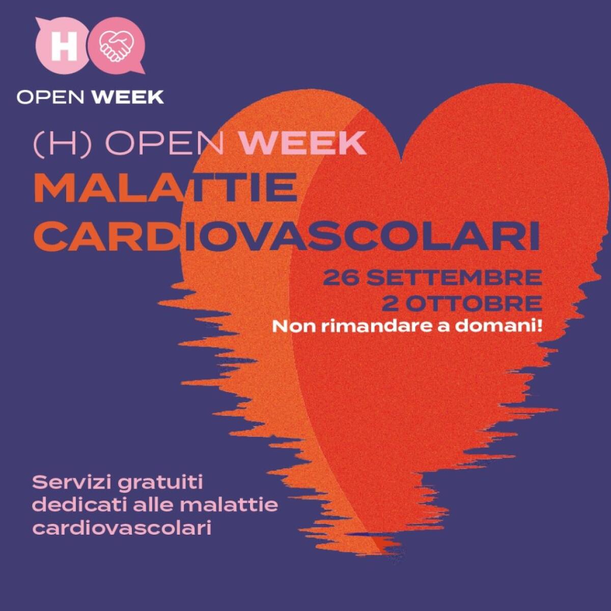 Malattie cardiovascolari, da 26/9 a 2/10 a Villa Serena visite gratuite - 