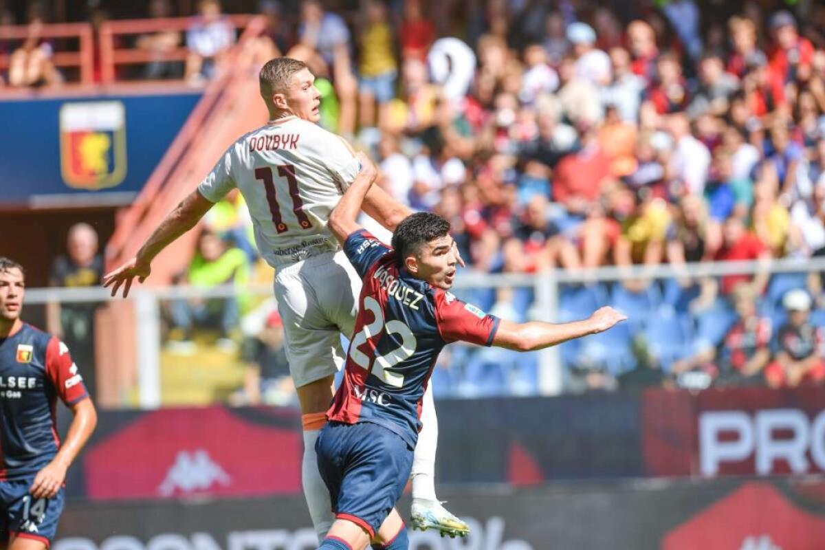 Beffa finale per la Roma, col Genoa finisce 1-1 - 