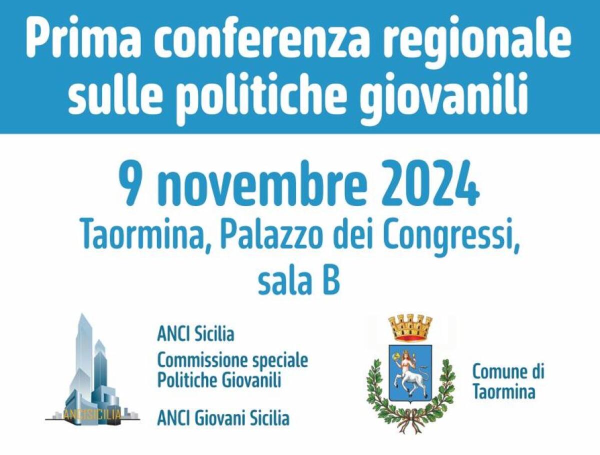 Politiche giovanili, a Taormina la prima conferenza regionale di Anci Sicilia - 