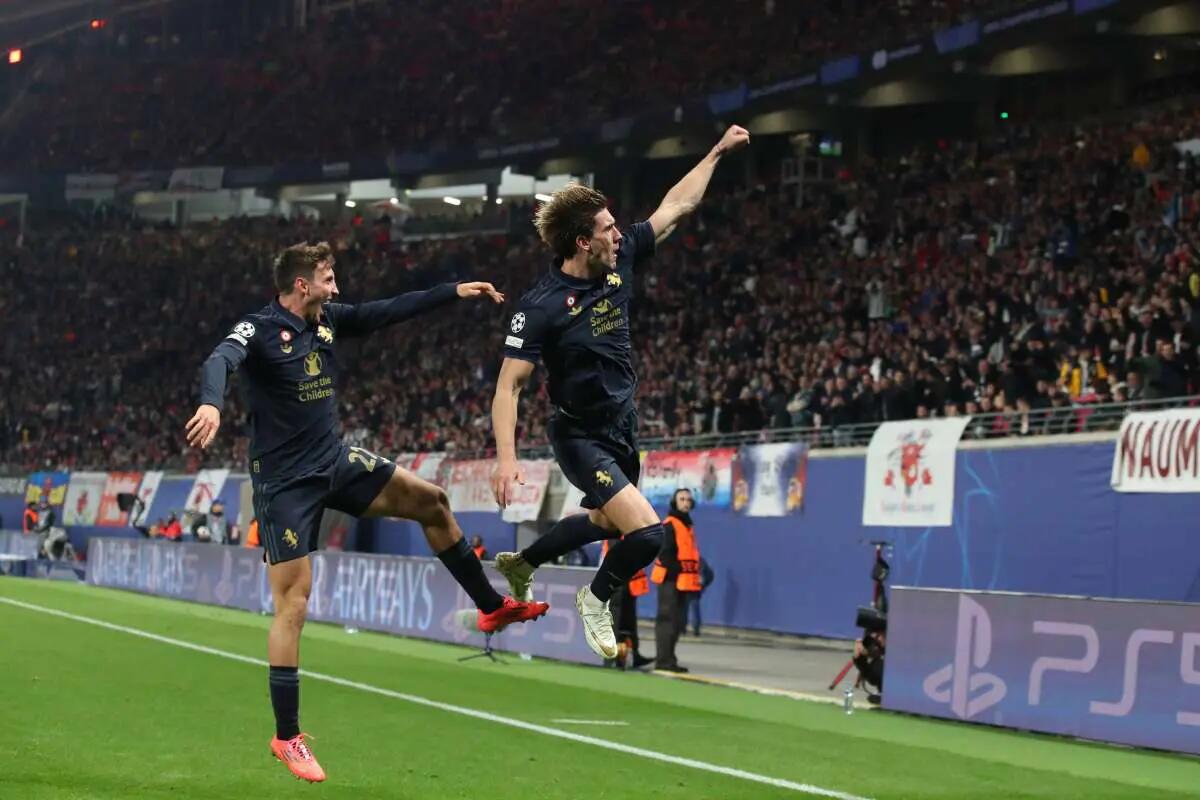 Impresa Juve alla Red Bull Arena, Lipsia piegato per 3-2 - 