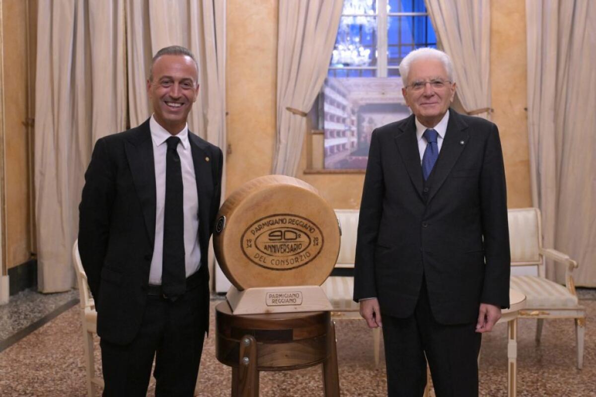 90 anni Consorzio Parmigiano Reggiano, evento a Parma con Mattarella - 