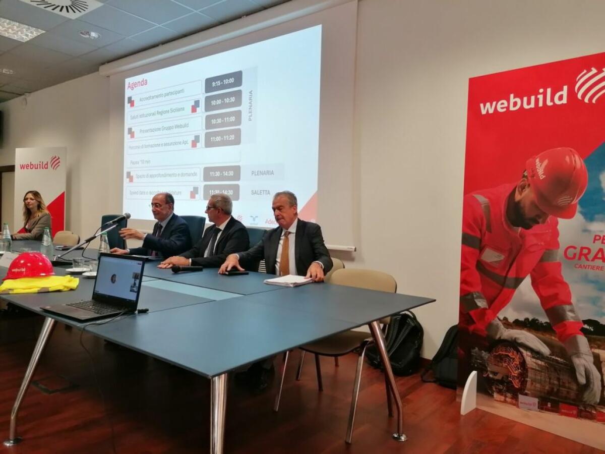 Recruiting day di Webuild a Palermo, Schifani “In pochi anni 6 mila assunzioni” - 