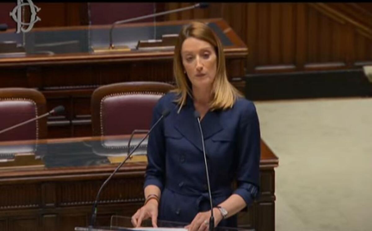 Ucraina, Metsola “Saldamente dalla sua parte, si tratta dell’Europa” - 