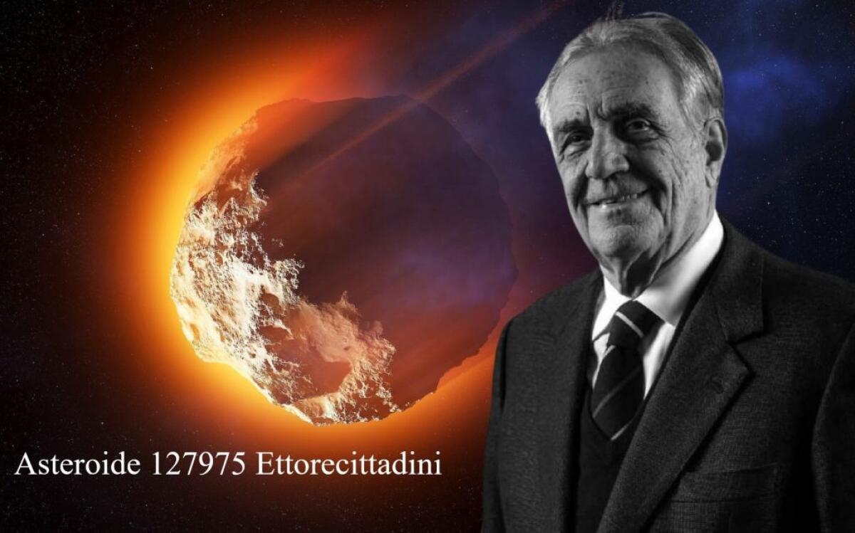 Asteroide dedicato al professore Ettore Cittadini - 