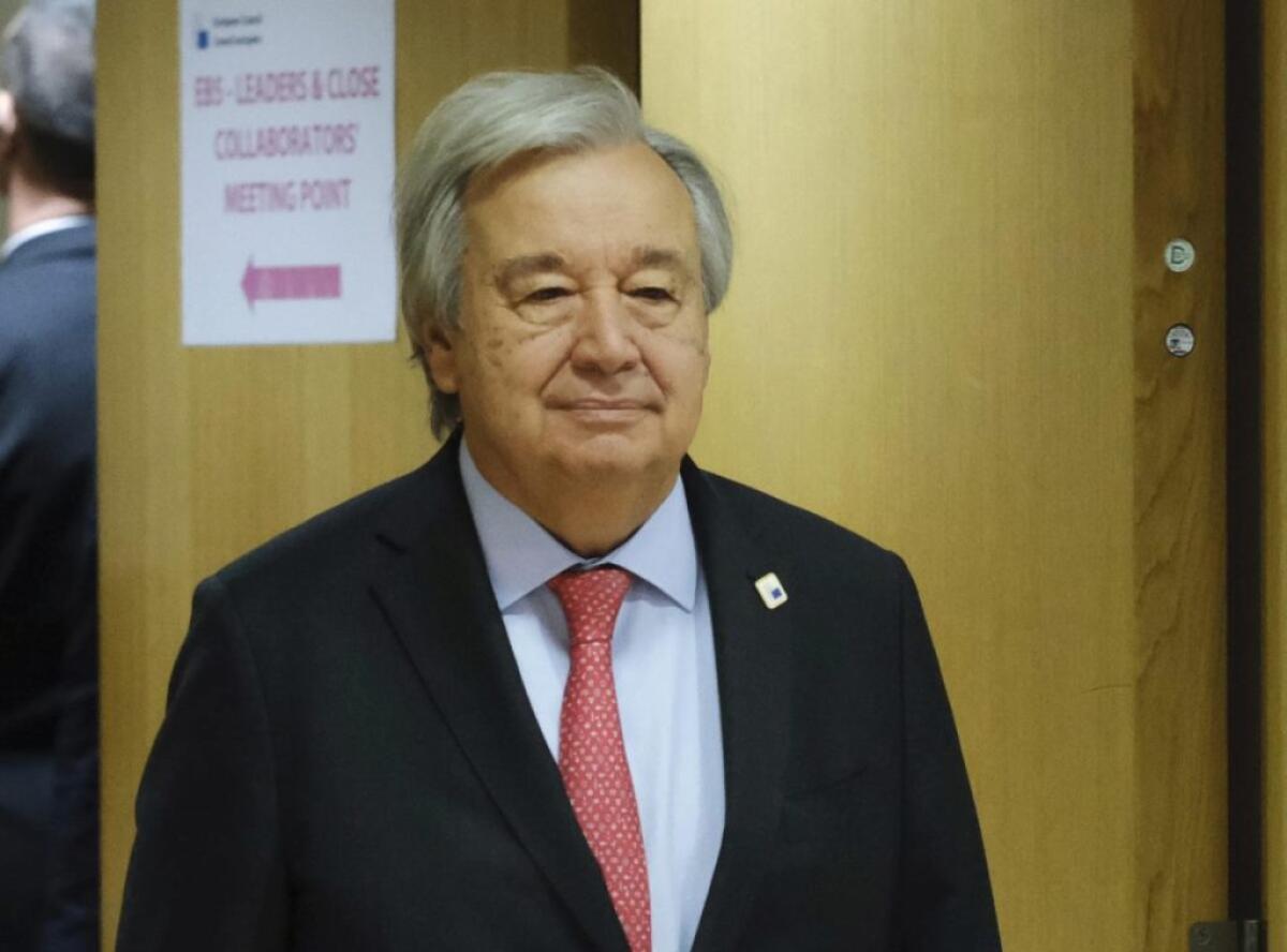 Guterres “Fermare l’escalation in Medio Oriente, serve cessate il fuoco” - 