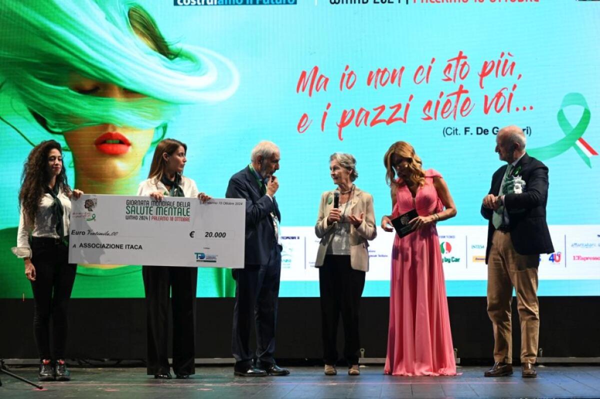 Giornata Salute Mentale, la Fondazione Dragotto premia il Progetto Itaca a Palermo - 