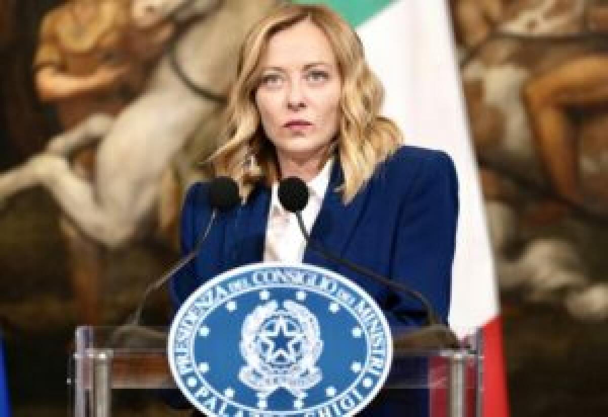 Meloni “Cresce la fiducia nel Governo, lavoriamo per la Nazione” - 