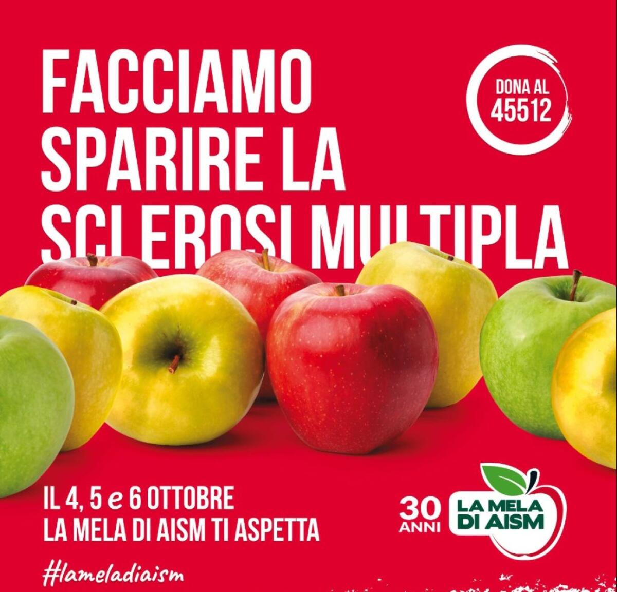 Le mele AISM tornano in piazza per il 30° anniversario - 
