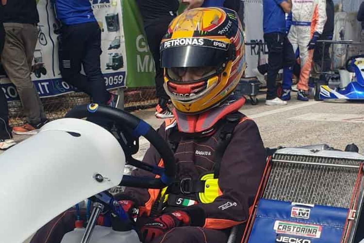 Kart, svanisce il sogno del titolo per Matteo Bagnato. A Melilli una gara anonima - 