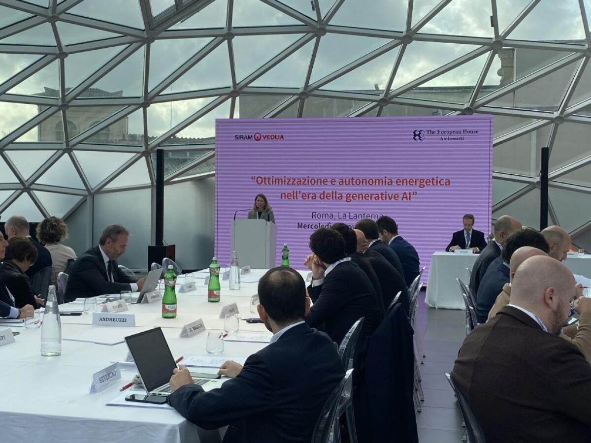 Siram Veolia, efficienza energetica come leva per la decarbonizzazione - 